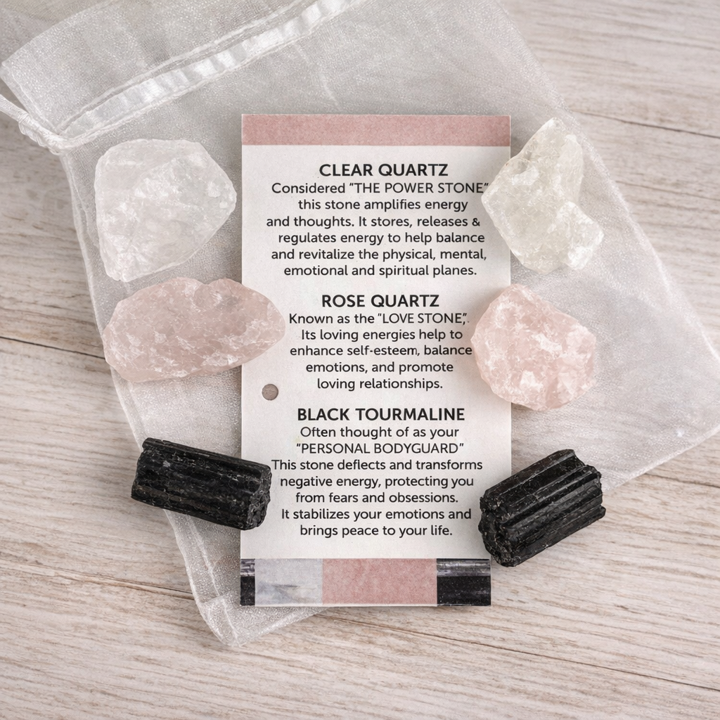 Love and Protection Crystal Intention Set
