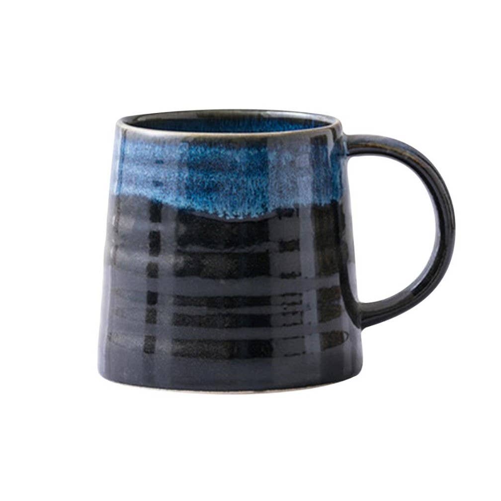 Blue Reactive Glazed Mug