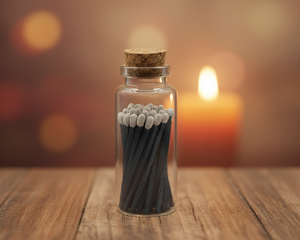 Apothecary Match Vials