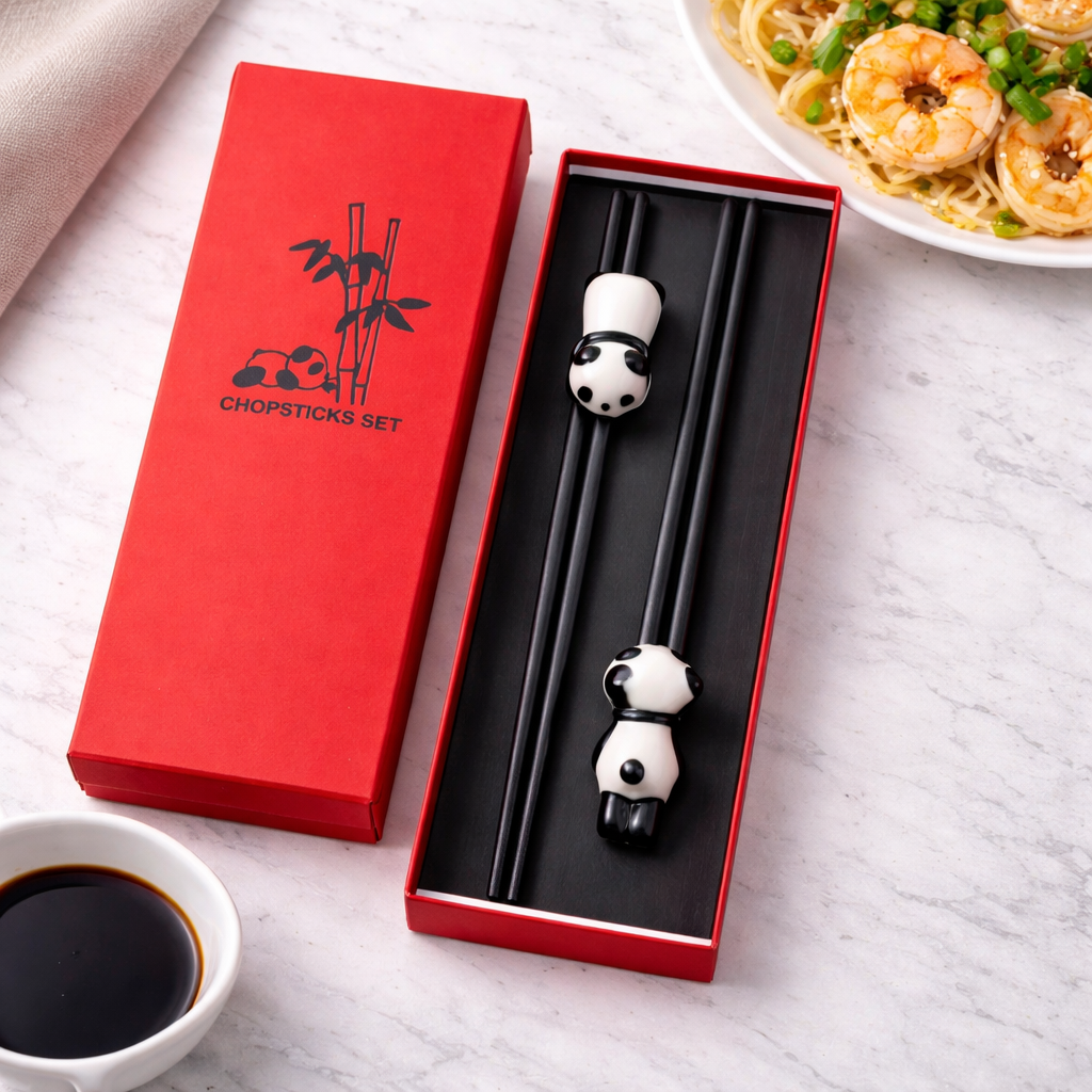 Panda Chopstick Set