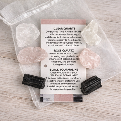 Love and Protection Crystal Intention Set