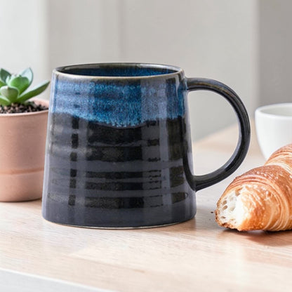 Blue Reactive Glazed Mug