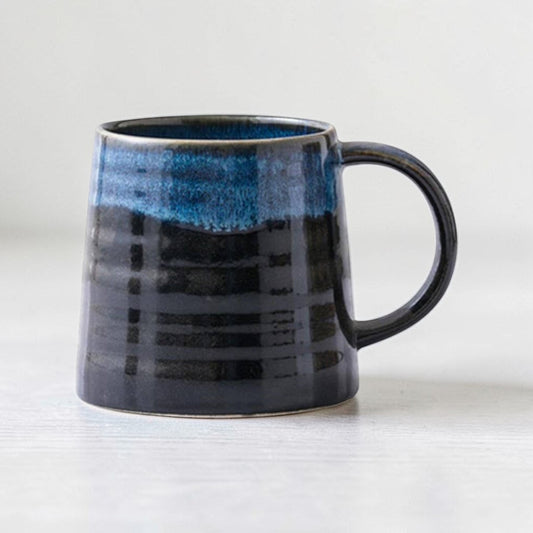 Blue Reactive Glazed Mug