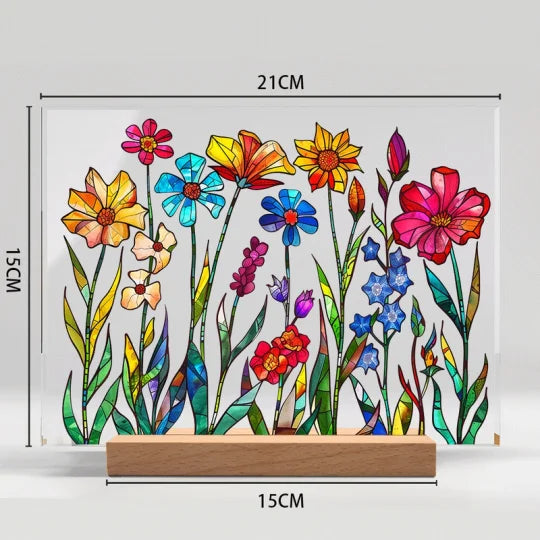 Meadow Glow Acrylic Art Display