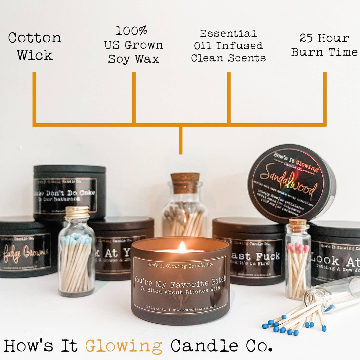 Sea Salt & Orchid Soy Candle